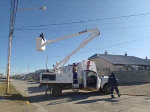 Servicios Públicos continúa trabajando en localidades de la provincia
