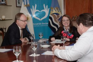Alicia recibió al Presidente de YPF