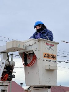 Servicios Públicos impulsa un importante plan de trabajo en las localidades de Santa Cruz