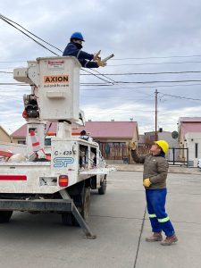 Servicios Públicos impulsa un importante plan de trabajo en las localidades de Santa Cruz