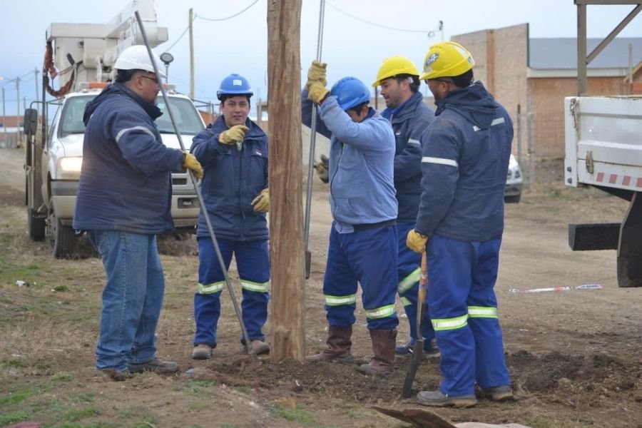 Servicios Públicos impulsa un importante plan de trabajo en las localidades de Santa Cruz