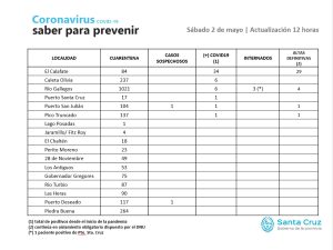 Saber para Prevenir | Sábado 2 de mayo | Actualización 12 horas