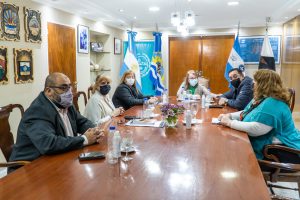 Alicia se reunió con representantes de la Asociación Personal de la Administración Pública