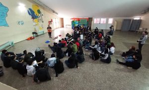 Caleta Olivia: Capacitaron a estudiantes y docentes en RCP, OVA y primeros auxilios