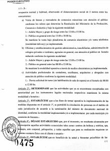 La gobernadora firmó el Decreto que habilita nuevas actividades y salidas de esparcimiento