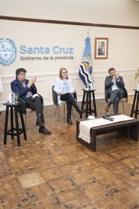 Alicia participó de la inauguración del cuartel de bomberos de Julia Dufour