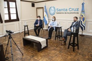Alicia participó de la inauguración del cuartel de bomberos de Julia Dufour