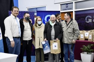 Alicia participó del acto de adjudicación de tierras fiscales a vecinos y vecinas de Río Gallegos