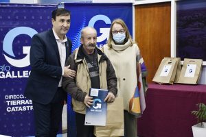 Alicia participó del acto de adjudicación de tierras fiscales a vecinos y vecinas de Río Gallegos