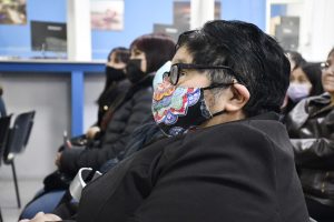 Alicia participó del acto de adjudicación de tierras fiscales a vecinos y vecinas de Río Gallegos