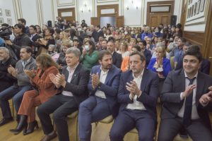 Jornada Histórica: Alicia puso en funciones al nuevo directorio de la Caja de Servicios Sociales