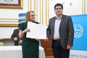 Jornada Histórica: Alicia puso en funciones al nuevo directorio de la Caja de Servicios Sociales