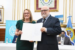 Jornada Histórica: Alicia puso en funciones al nuevo directorio de la Caja de Servicios Sociales