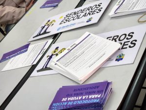 Seguridad se reunió con docentes en  Caleta Olivia