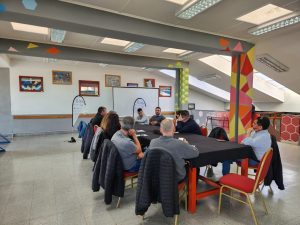 Senderos Escolares: exitosa reunión con autoridades de Puerto Santa Cruz