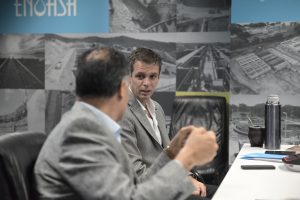 El Gobierno y ENOHSA analizaron los avances de obras en Santa Cruz