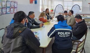 Se concretaron reuniones en Río Turbio sobre Turismo Seguro y Senderos Escolares