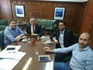 El Gobierno realiza gestiones para concretar obras de infraestructura eléctrica en Santa Cruz
