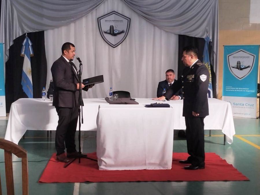 Se puso en funciones al Subdirector ejecutivo del Servicio Penitenciario Provincial
