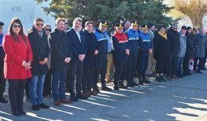 De La Torre: “Esta autobomba está destinada al servicio de la comunidad de Puerto San Julián”
