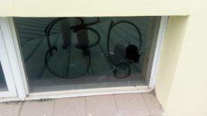 Actos vandálicos causaron destrozos en la Escuela Especial N° 1