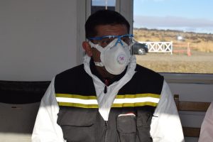 Continúan con los trabajos preventivos en Güer Aike