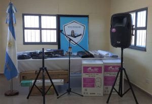 El Servicio Penitenciario Provincial recibió equipamiento de audio y fotografía