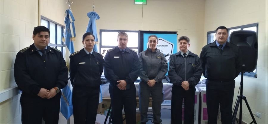 El Servicio Penitenciario Provincial recibió equipamiento de audio y fotografía