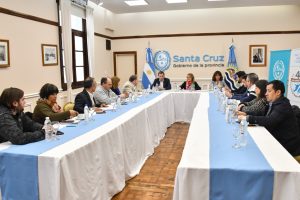 Alicia recibió a representantes de las Cámaras de Comercio de la provincia