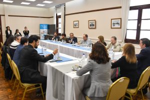 Alicia recibió a representantes de las Cámaras de Comercio de la provincia