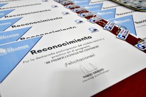 Alicia participó del acto en la entrega de licencias de conducir a jóvenes