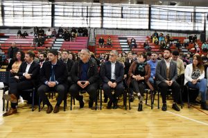 Alicia participó del acto en la entrega de licencias de conducir a jóvenes