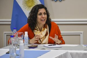 Alicia recibió a autoridades nacionales para dialogar sobre dispositivos duales