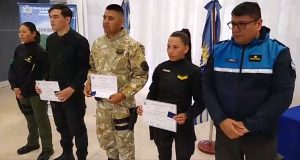 Finalizó el curso básico de “Operador de Escopeta Policial”