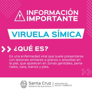 Confirman como positivo caso de Viruela Símica en Santa Cruz