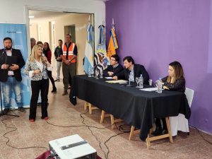 Hechos Para Crecer: Alicia encabezó el acto de puesta en marcha de la obra sobre la Ruta N° 39