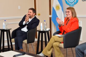 Hechos Para Crecer: Alicia encabezó el acto de puesta en marcha de la obra sobre la Ruta N° 39