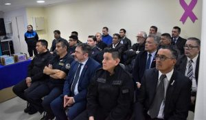 Se inauguró galería de fotos de ex jefes de la Dirección General de Policía en Función Judicial