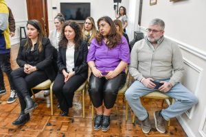 Alicia encabezó la presentación del aumento en los montos de la Tarjeta Social