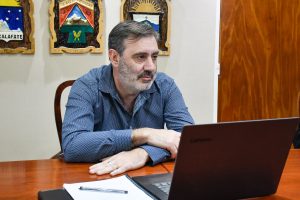 Alicia recibió en audiencia a autoridades de Pico Truncado