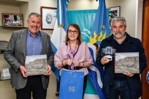 Alicia recibió a autoridades de Yacimientos Mineros de Agua de Dionisio de Catamarca