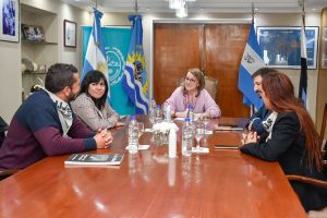 Alicia se reunió con integrantes de la agrupación HIJOS en Casa de Gobierno