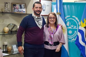 Alicia se reunió con integrantes de la agrupación HIJOS en Casa de Gobierno