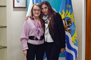 Alicia se reunió con integrantes de la agrupación HIJOS en Casa de Gobierno