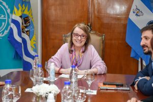Alicia se reunió con integrantes de la agrupación HIJOS en Casa de Gobierno