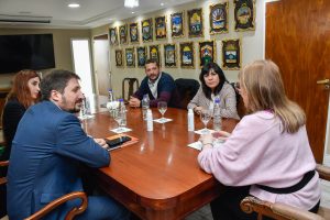 Alicia se reunió con integrantes de la agrupación HIJOS en Casa de Gobierno