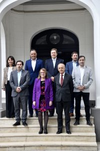 Alicia recibió al embajador de la República Portuguesa en Casa de Gobierno