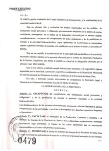 Hidrocarburos: Se firmó el Decreto 479/20