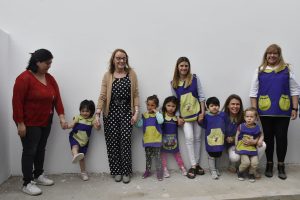 Hechos Para Crecer: Alicia inauguró obras y realizó anuncios en Jaramillo y Fitz Roy