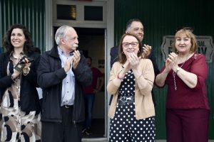 Hechos Para Crecer: Alicia inauguró obras y realizó anuncios en Jaramillo y Fitz Roy